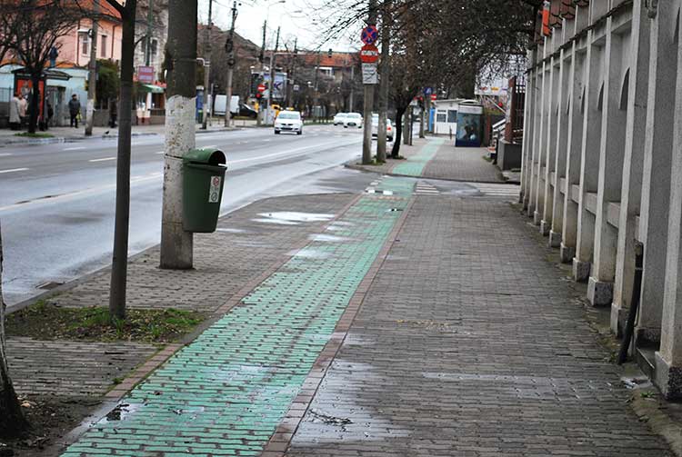 cycling path in timisoara