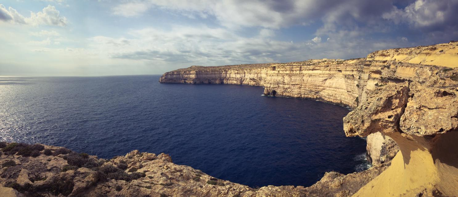 View of Gozo, Malta