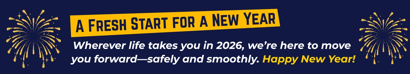 Happy New Year banner - 2026